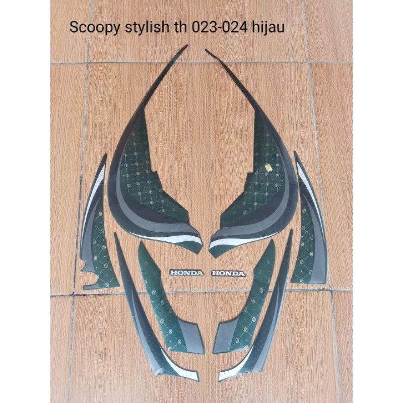 striping motor Honda Scoopy stylish 2023 2024