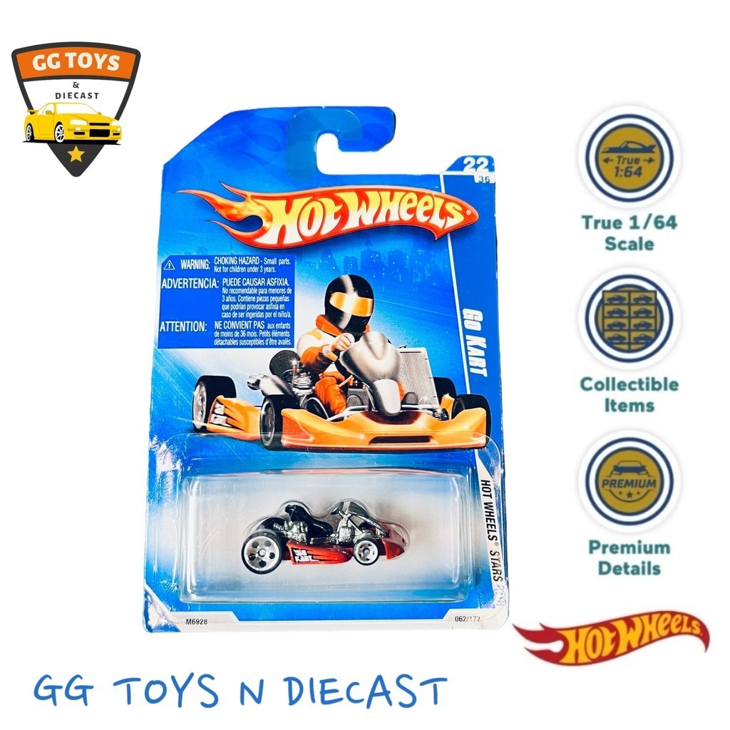 Hotwheels Hot Wheels HW Bluecard Go Kart Hotwheels Stars