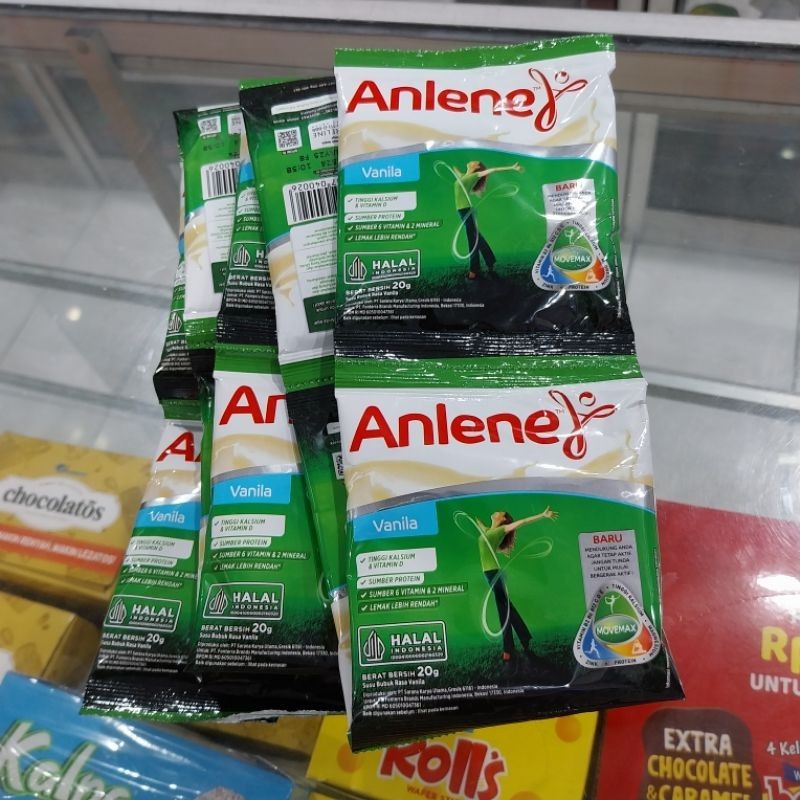 

anlene susu bubuk campuran minuman rentengan 10sachet
