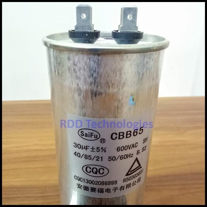 GRATIS ONGKIR MOTOR CAPACITOR CBB65 30UF/600V 