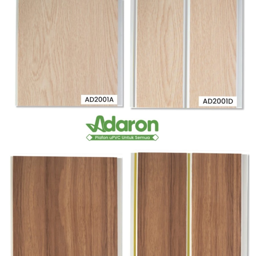 PLAFON PVC MOTIF KAYU Glossy