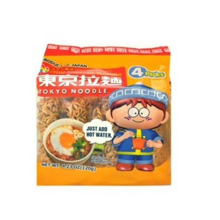 

Tokyo Noodle Chien Flavor 4Pc E Ramen Instant Rasa Ayam Jepang
