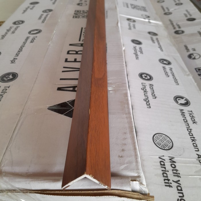 LIST PROFIL UPVC WALL PANELL KAYU JATI