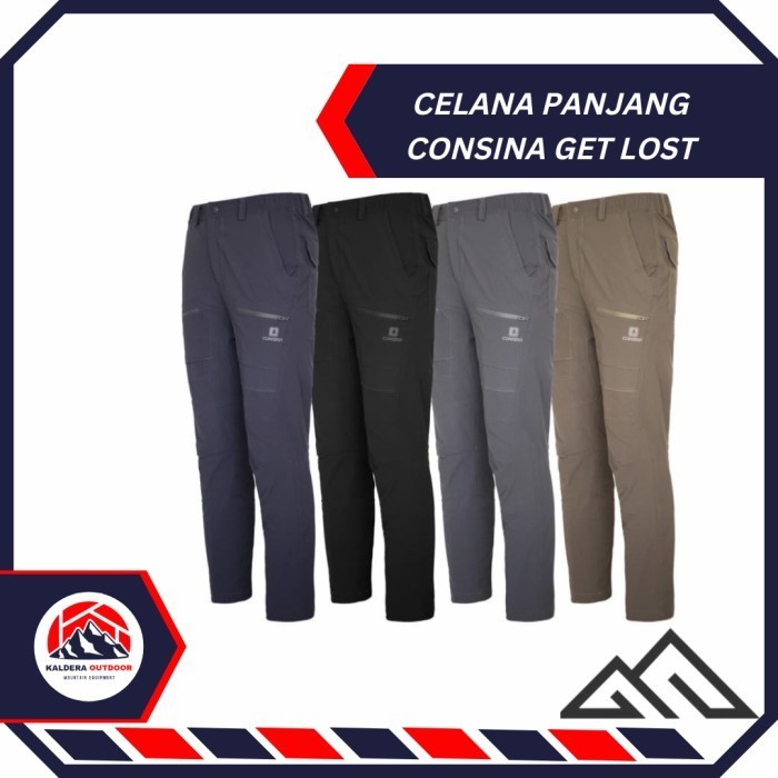 Consina Get Lost Celana Panjang Pria Wanita Outdoor Gunung Camping