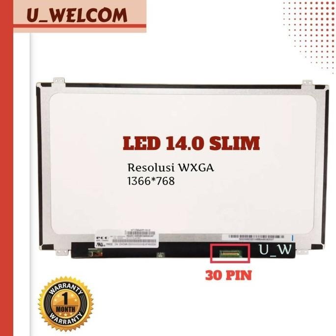 LCD LED Laptop Acer Aspire ES1-432 ES1-411 14.0 Slim 30 Pin