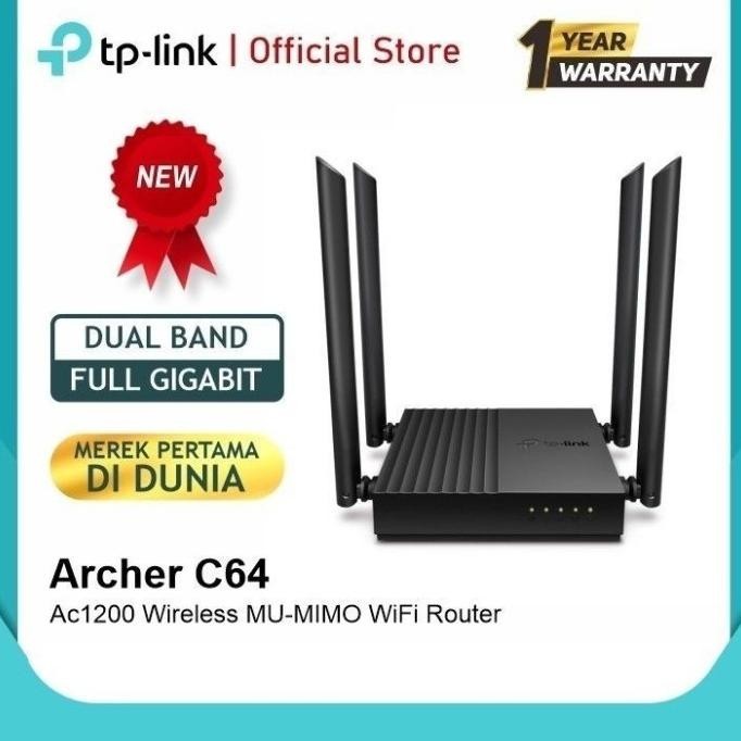 Promo  Tp Link Tplink Archer C54 C 54 Ac1200 Ac 1200 Dual Band Wifi Wentoro2
