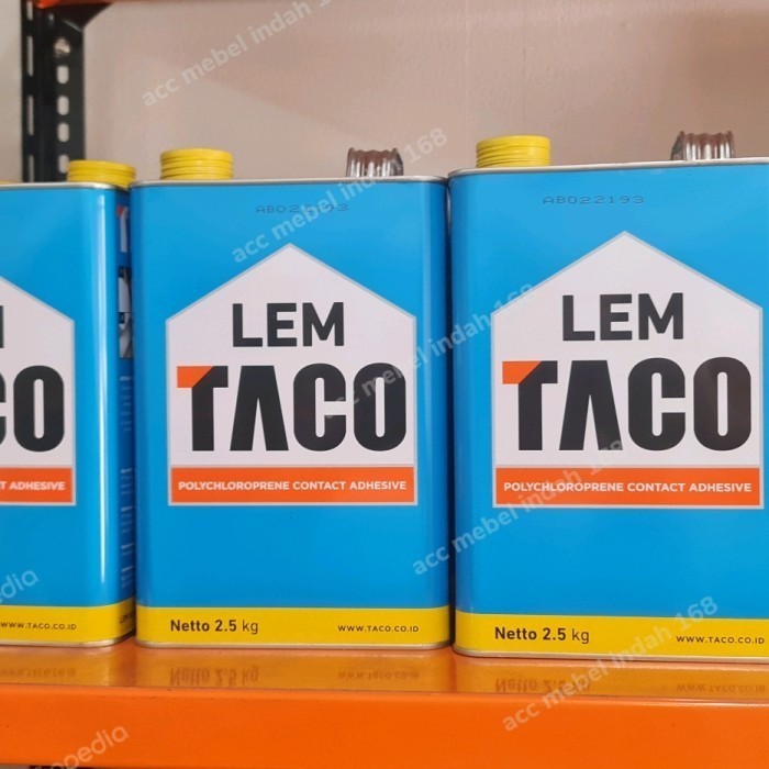 

Terbaru Lem Taco 2.5Kg Lem Perekat Kuning/ Lem Kuning/ Khusus Gojek Promo Terlaris