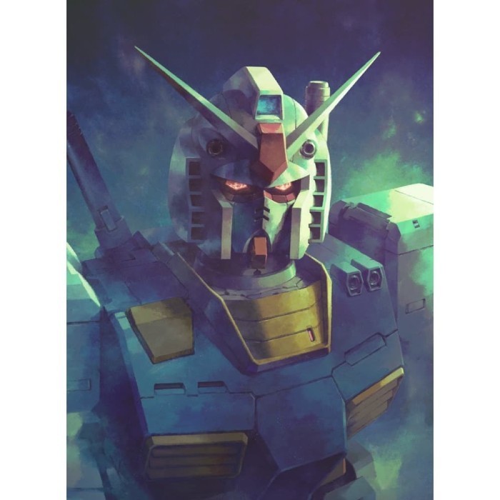 

sticker gundam 3d collections gundam 01 a4 zenyang22