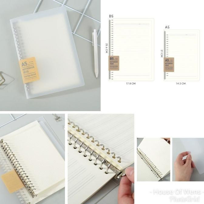 

Ready Simple Matte Cover Binder - Binder Stok Terbatas