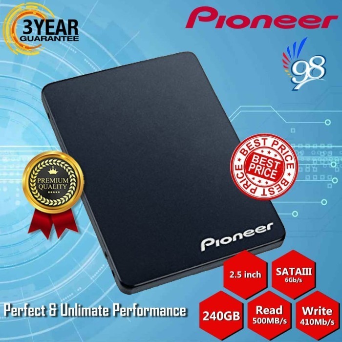 PIONEER SSD 240GB SATA 3 - PIONEER 240 GB 2.5" ORIGINAL BEST QUALITY