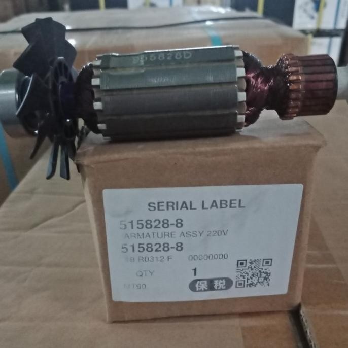 ARMATURE / ANGKER MESIN GERINDA MAKTEC MT 90 ASLI / ORI READY STOCK