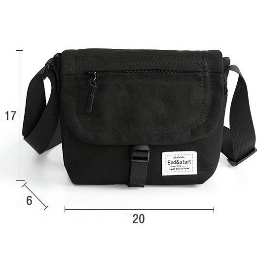 Terbaik Tas Selempang Kanvas Pria Tas Hp Cowok Kecil E&S 7806 Limited Edition