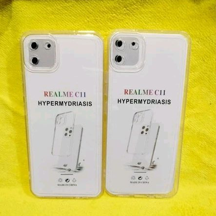 Softcase Casing REALME C11 Selikon Bening Trasparan Pelindung belakang HP+Camera