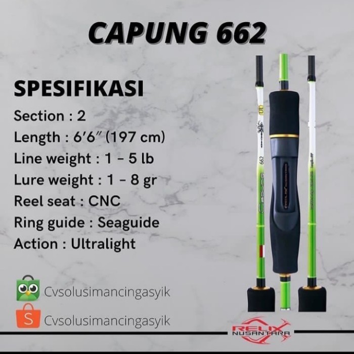 JORAN CAPUNG 662 GEN 2 RELIX NUSANTARA