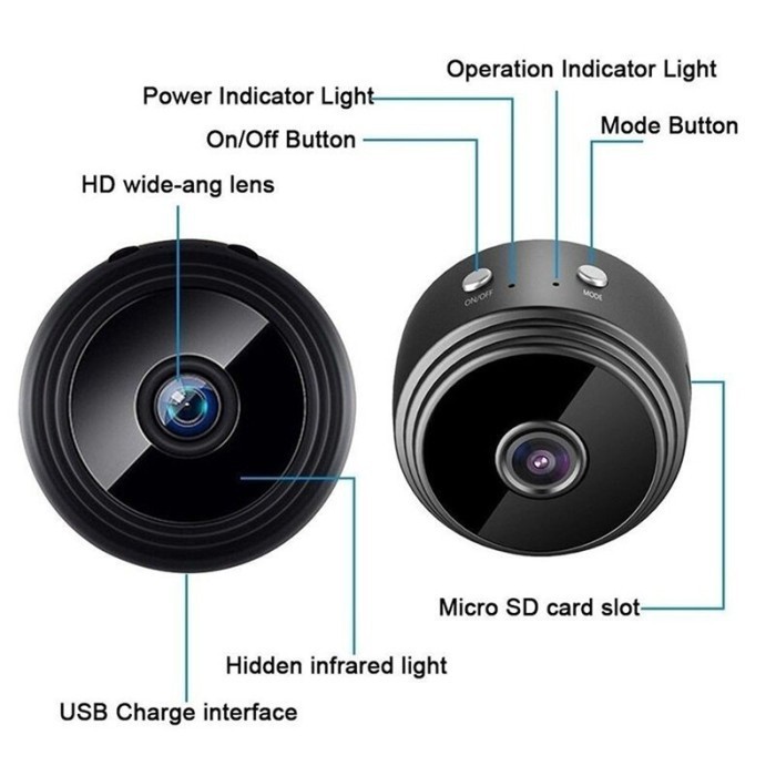 Kamera Pengintai Mini /Camera Pengintai /Kamera Pengintai Wifi A9