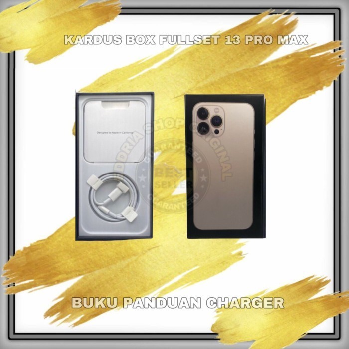 DUSBOOK BOX KOTAK IPHONE 13 PRO MAX FULLSET