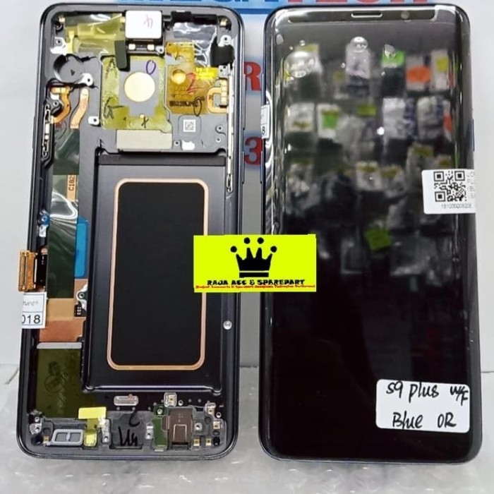 LCD + TOUCHSCREEN SAMSUNG S9 PLUS(+) FULLSET FRAME AMOLED ORI GARANSI