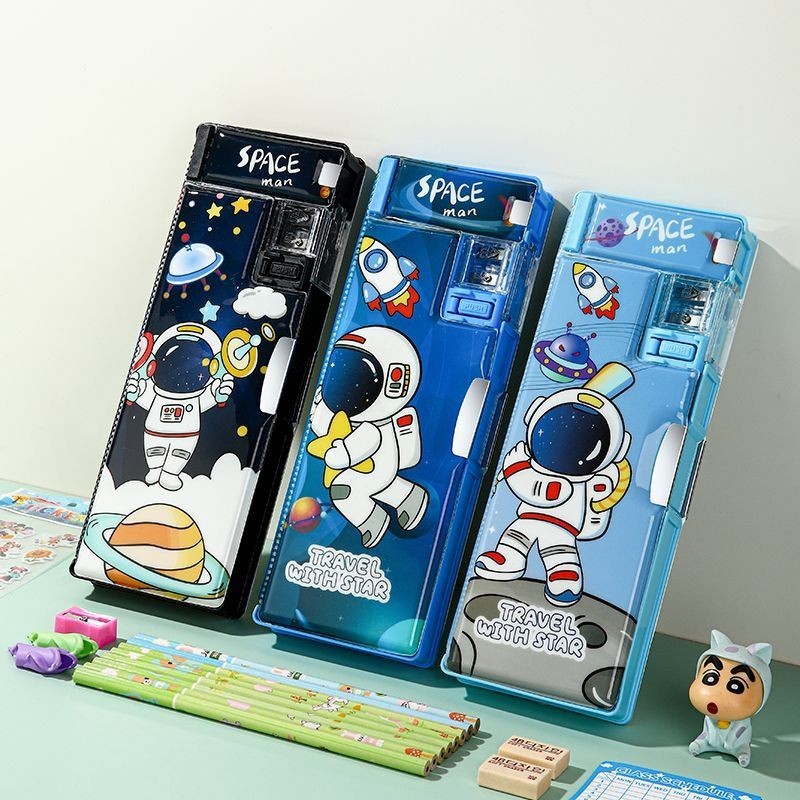 

Kotak Pensil Siswa Kapasitas Besar Multifungsi Kotak Alat Tulis