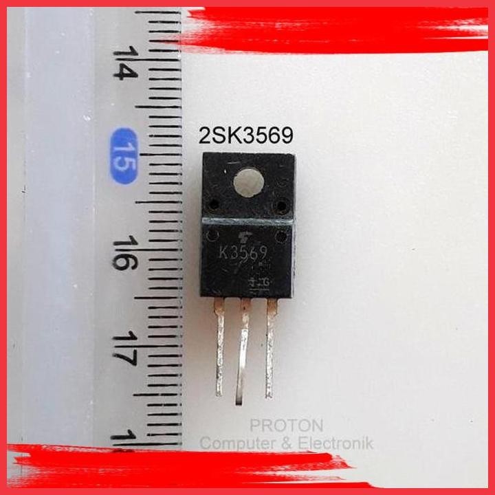 (BK PROT) TR N-CHANNEL POWER MOSFET FET K3569 2SK3569 10A 600V 40A MAX 45W TRANSISTOR REGULATOR 7N60