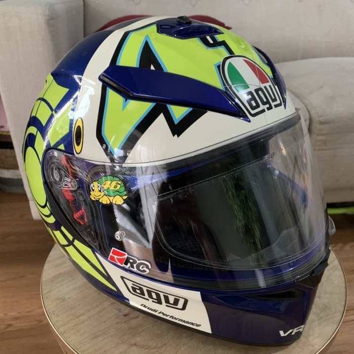 AGV K3SV ORI SIZE L WINTERTEST SNI HELM SECOND FULLFACE