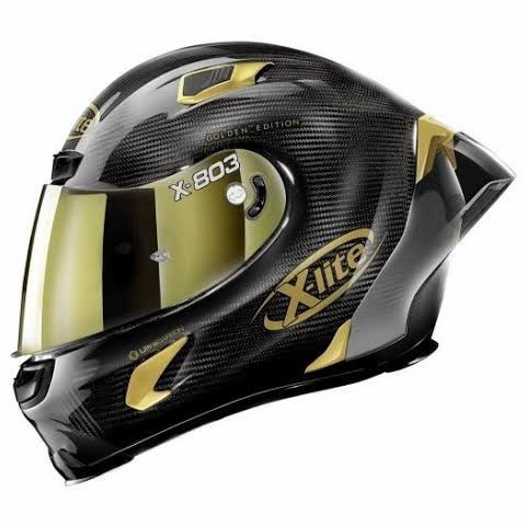 HELM FULL FACE XLITE X803 RS ULTRA CARBON GOLDEN EDITION X 803 RS