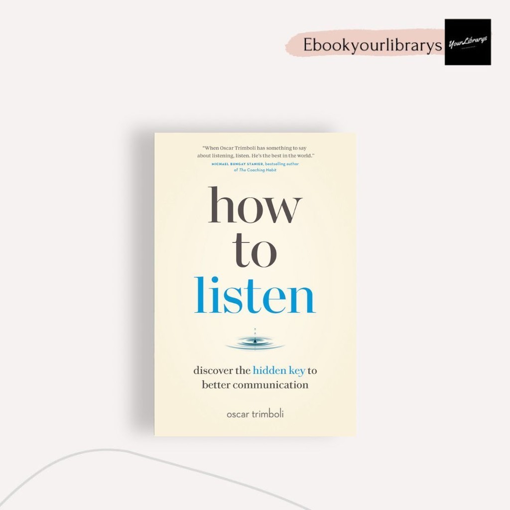 

How To Listen ; Oscar Trimboli