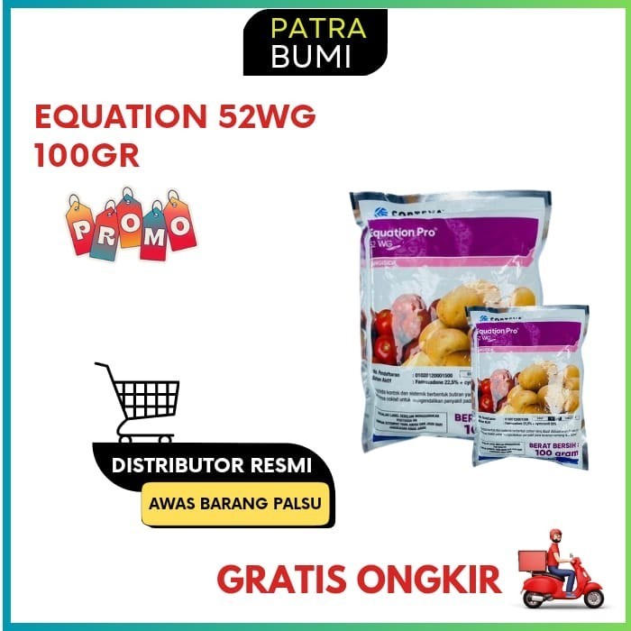 Equation 52Wg 100Gr Equation 100Gr Fungisida Famoksadon Dan Simoksanil 52Wg