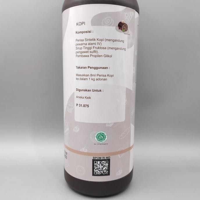 

Toffieco Kopi Flavour 1Kg - Perisa Essence Tofieco Coffee