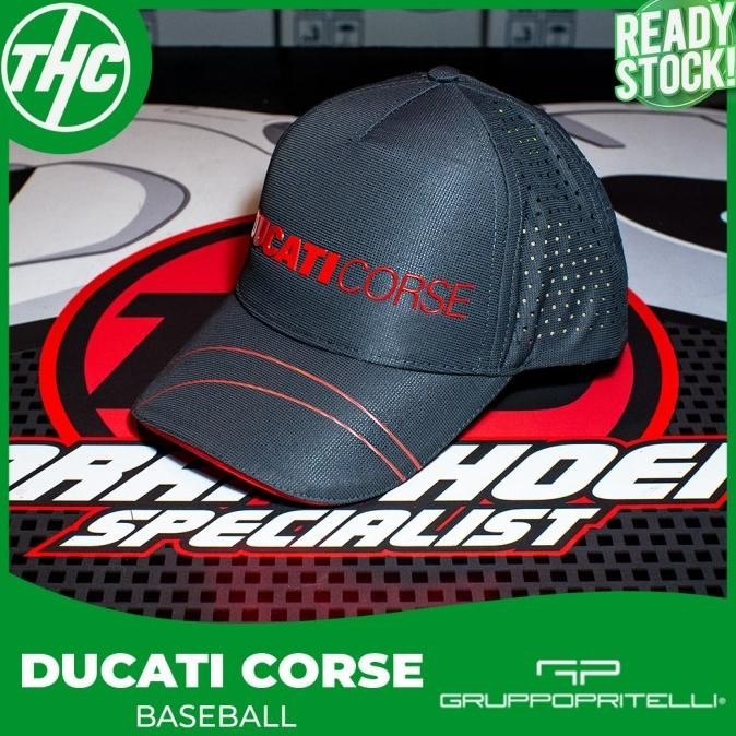 TOPI CAP DUCATI CORSE ORIGINAL MOTO GP MERCH TOKOADE5