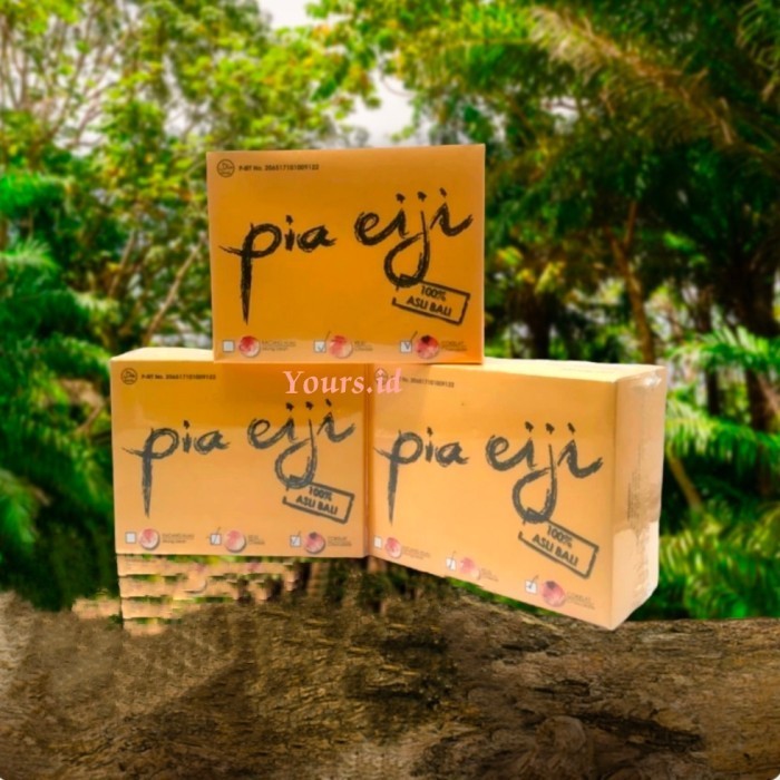 PIA EIJI KHAS BALI ISI 8 COKLAT KEJU KACANG HIJAU MIRIP PIA LEGONG