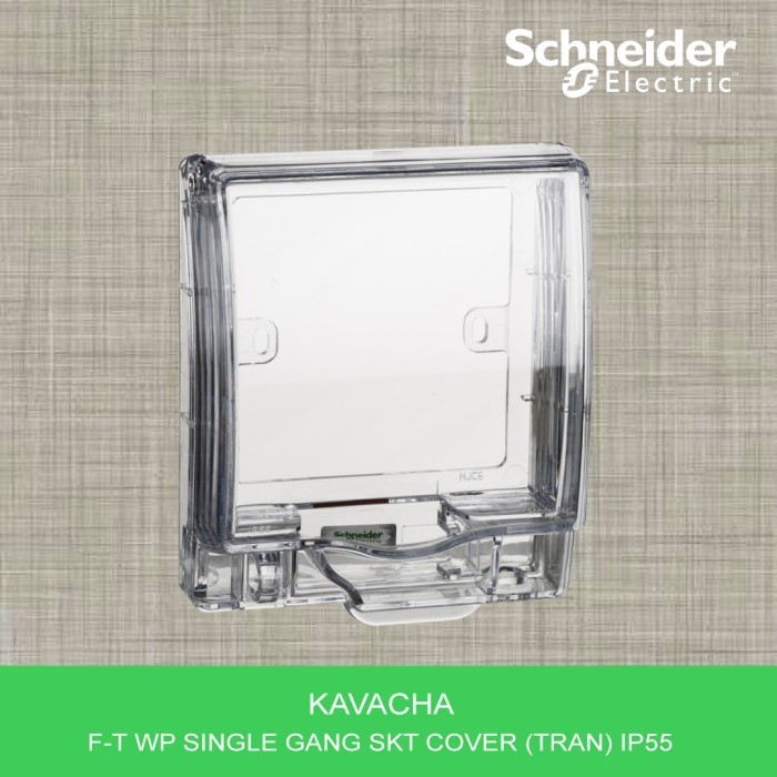 Disc Schneider Penutup Stop Kontak Transparan Kavacha - E223RTR