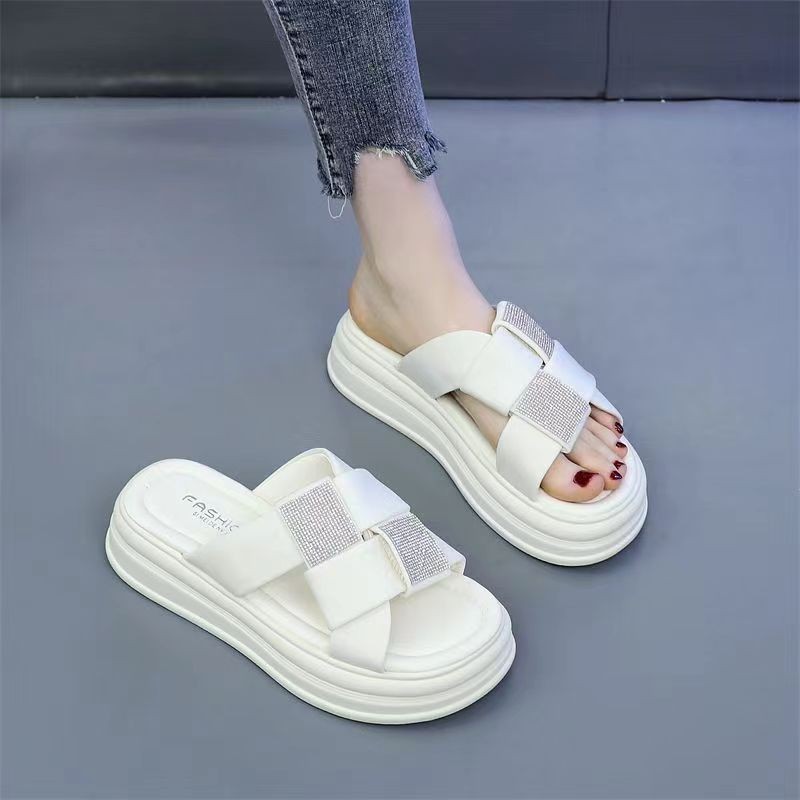 New Outdoor Platform White Beach Shoes