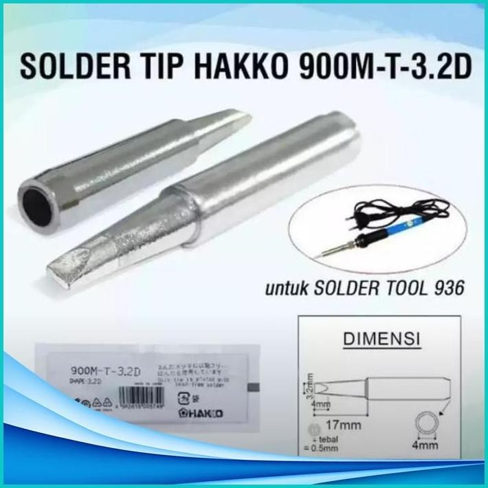 (HST) MATA SOLDER TIP HAKKO SOLDER TOOL 936