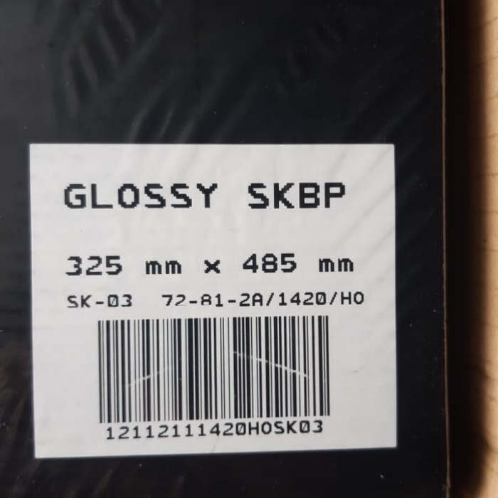 

Sticker A3+ Quantac Vinyl Glossy White Skbp