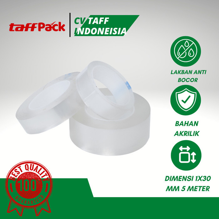 

Lakban Anti Air Transparan Waterproof Bahan Acrylic