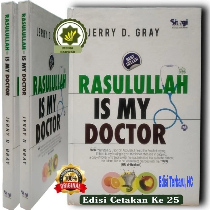 

Buku Original Best Seller Rasulullah Is My Doctor By Jerry D Gray