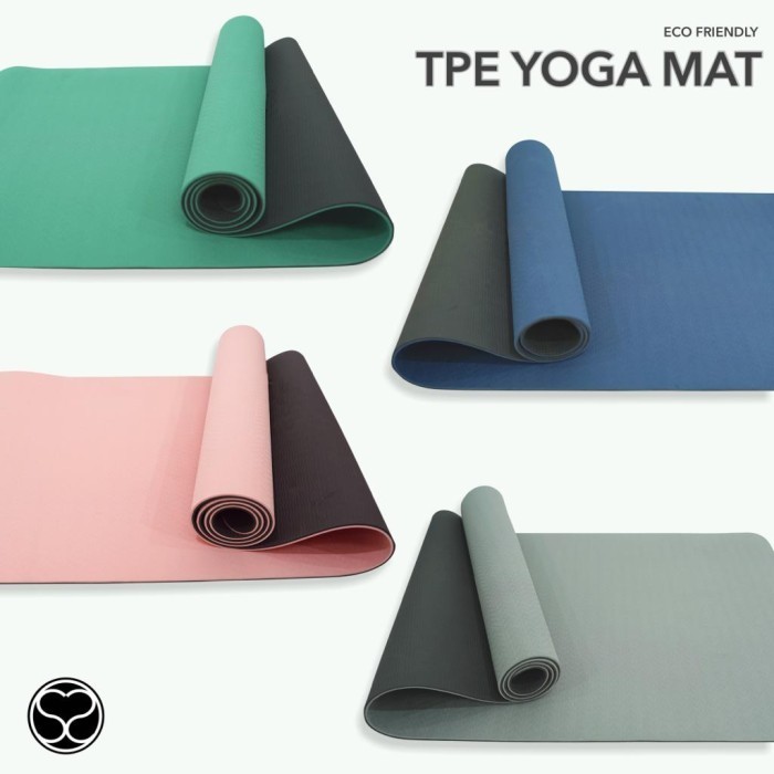 SecondShape - Premium Yoga Mat Mattrass Matras Olahraga Pilates