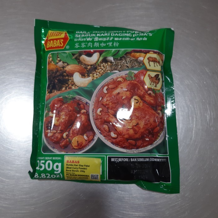 

monggo] babas meat curry 250 gm