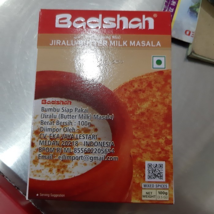 

Buruan serbu] badshah jiralu butter milk masala 100gm