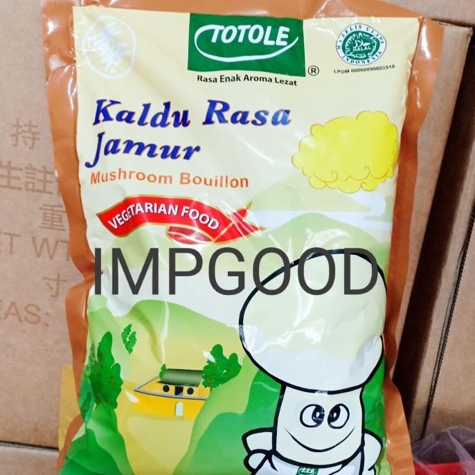 

Totole / Kaldu Jamur 400 Gram (Dus)