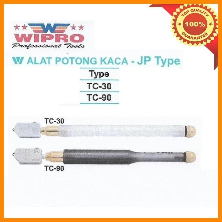 

(sumb) alat potong kaca tc-30 atau tc-90 wipro model jp type