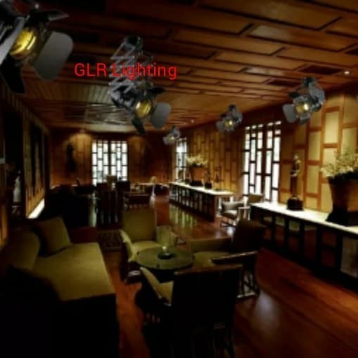 Lampu Dinding/Plafon Sorot Flexibel Model Kamera Ori