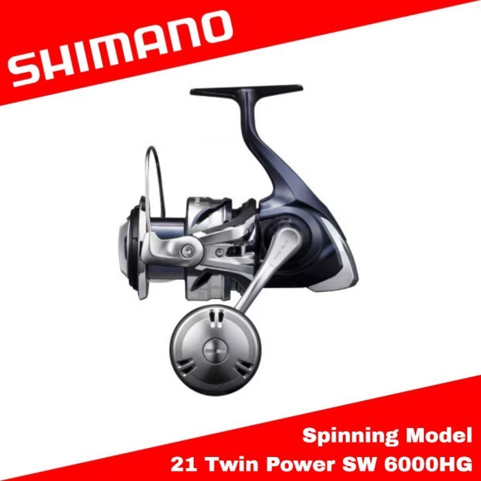 SHIMANO SPINNING REEL 21 TWIN POWER SW 6000HG