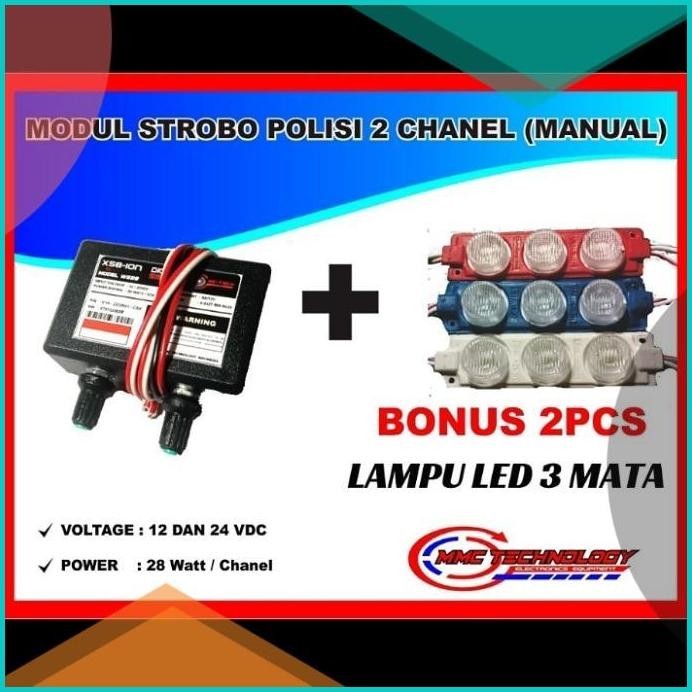 Modul Lampu Strobo Polisi 13m4yZ4 sparepart