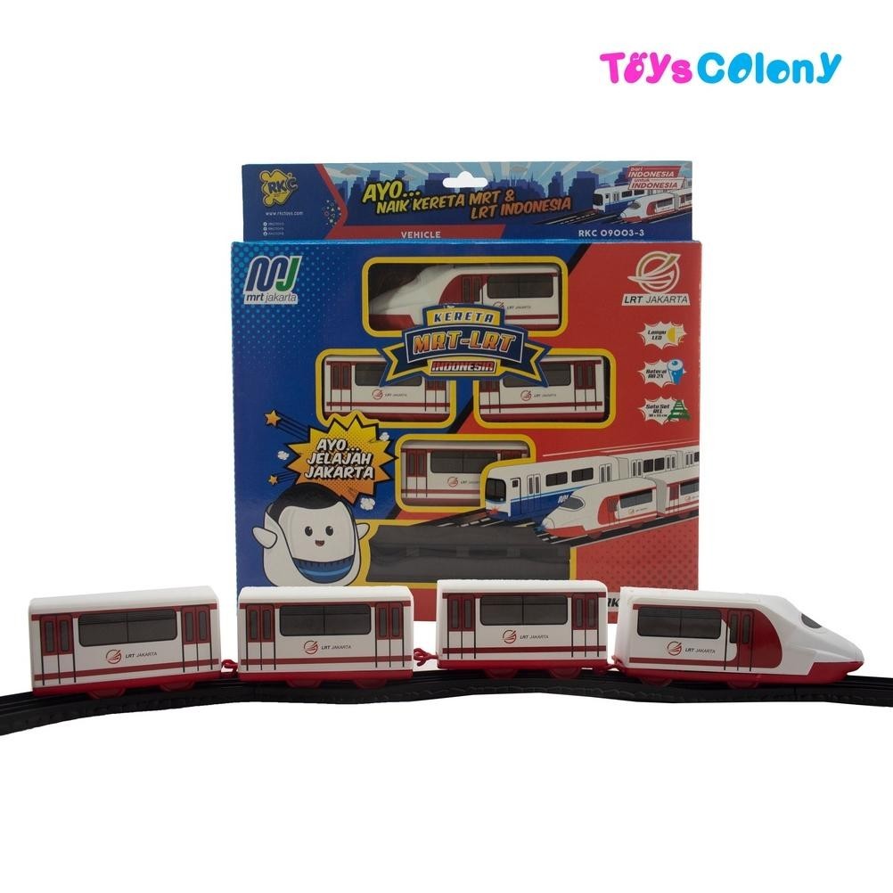Kereta Mainan Mrt Dan Lrt Train And Track Rkc09003-3