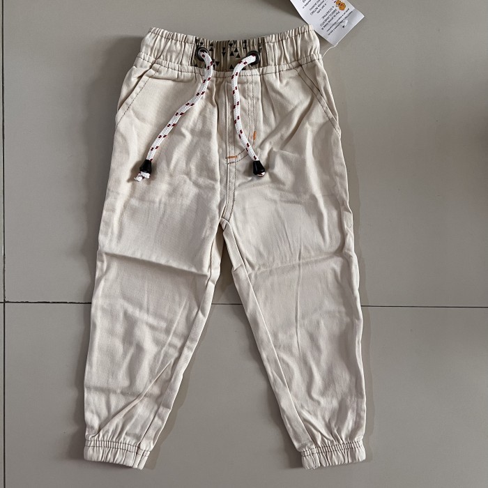 Celana Panjang Jogger Anak Laki Laki Ovs Brokenwhite