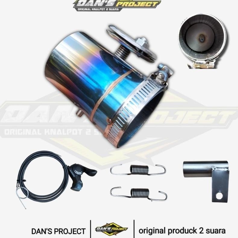SALE db killer peredam knalpot motor dengan sistem buka tutup TU26