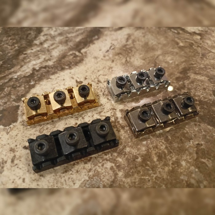 ><><><] Locking Nut Tremolo UpDown 6 String Ukuran 43 Original Gitar Elektrik Floydrose Ibanez Edge