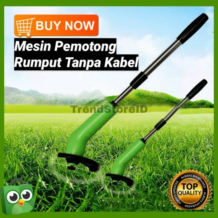 Ready Mesin Pemotong Rumput Portable Alat Pemotong Rumput Mini Tanpa Kabel