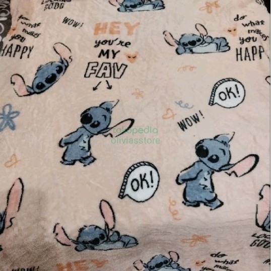 Ready selimut king rabbit lilo n stitch lilo stitch lilo&stitch